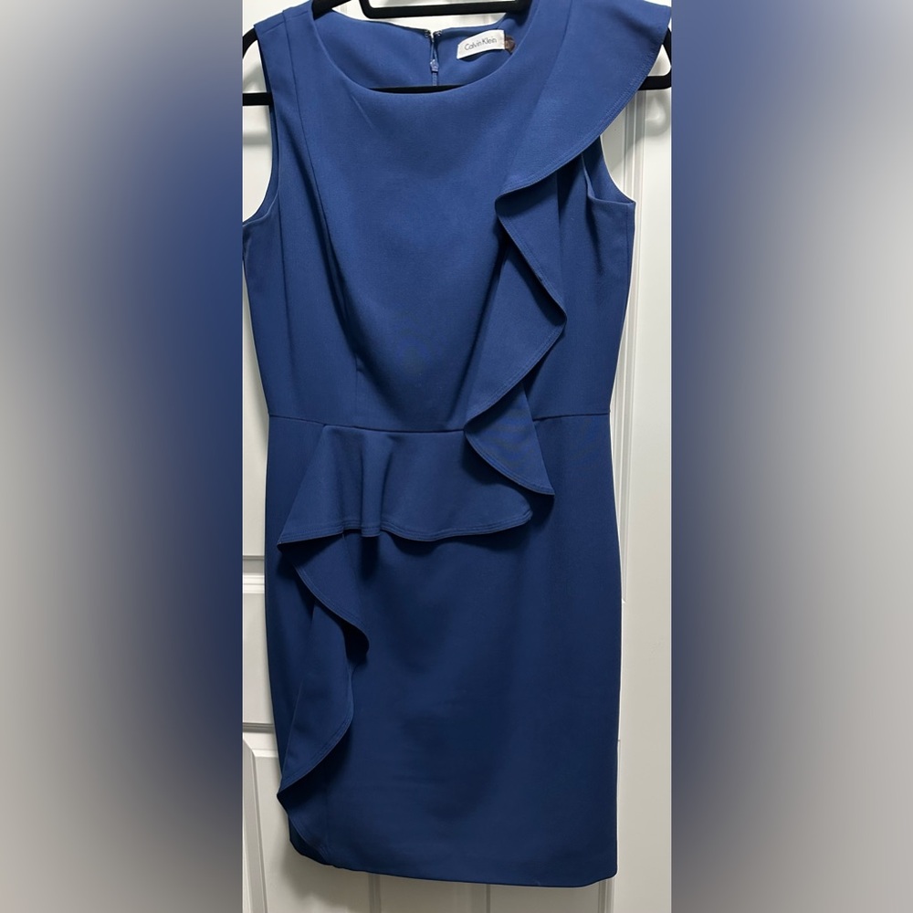 Calvin Klein Blue Dress Size 6